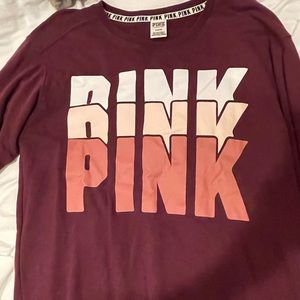PINK crewneck